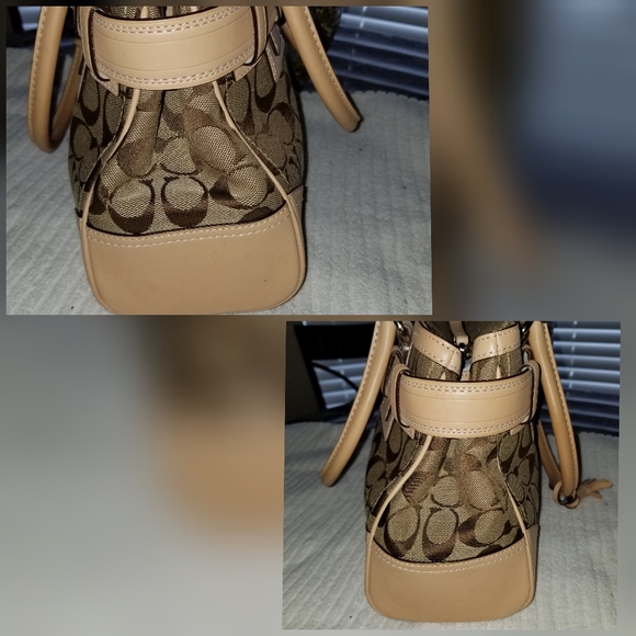 AUTHENTIC  Monogram COACH PURSE - Picture 13 of 16